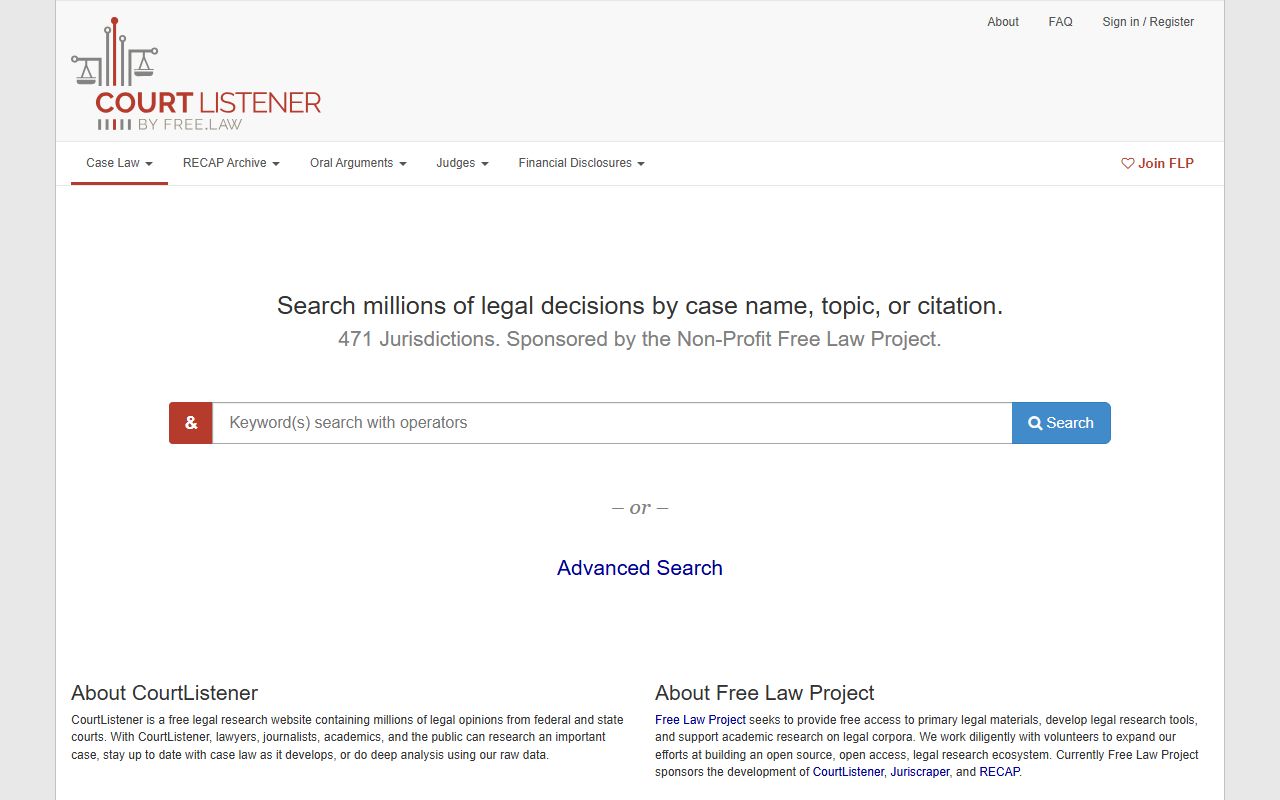 Jay County criminal court records CourtListener secondary resource