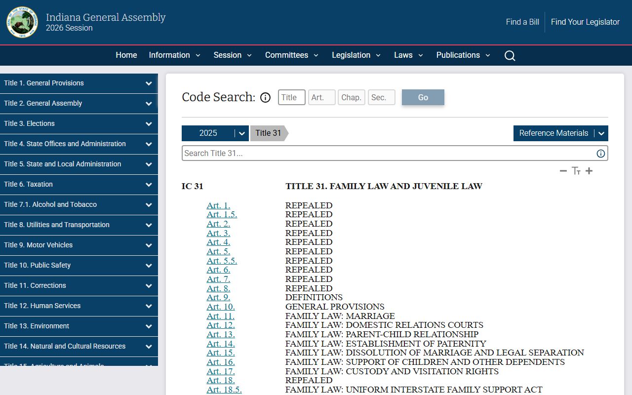 Jay County marriage and divorce records Indiana family law