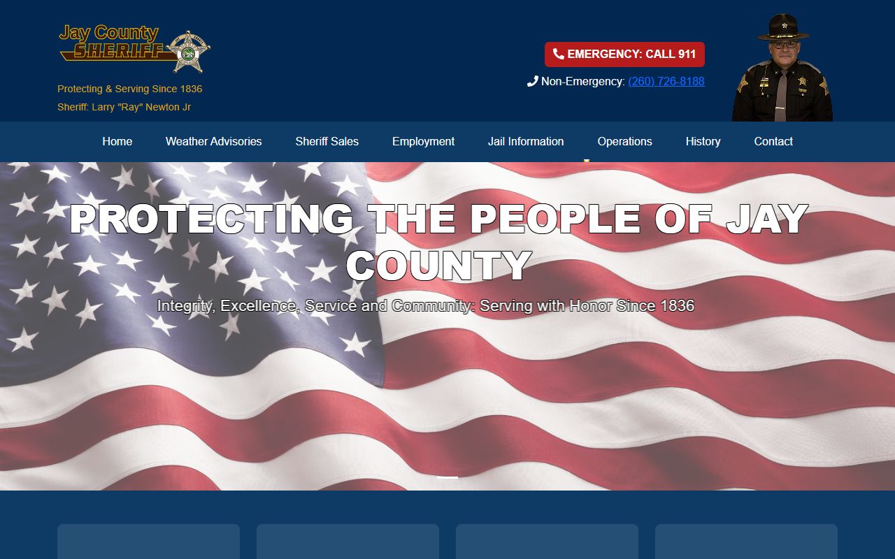 Jay County warrant records sheriff office official website